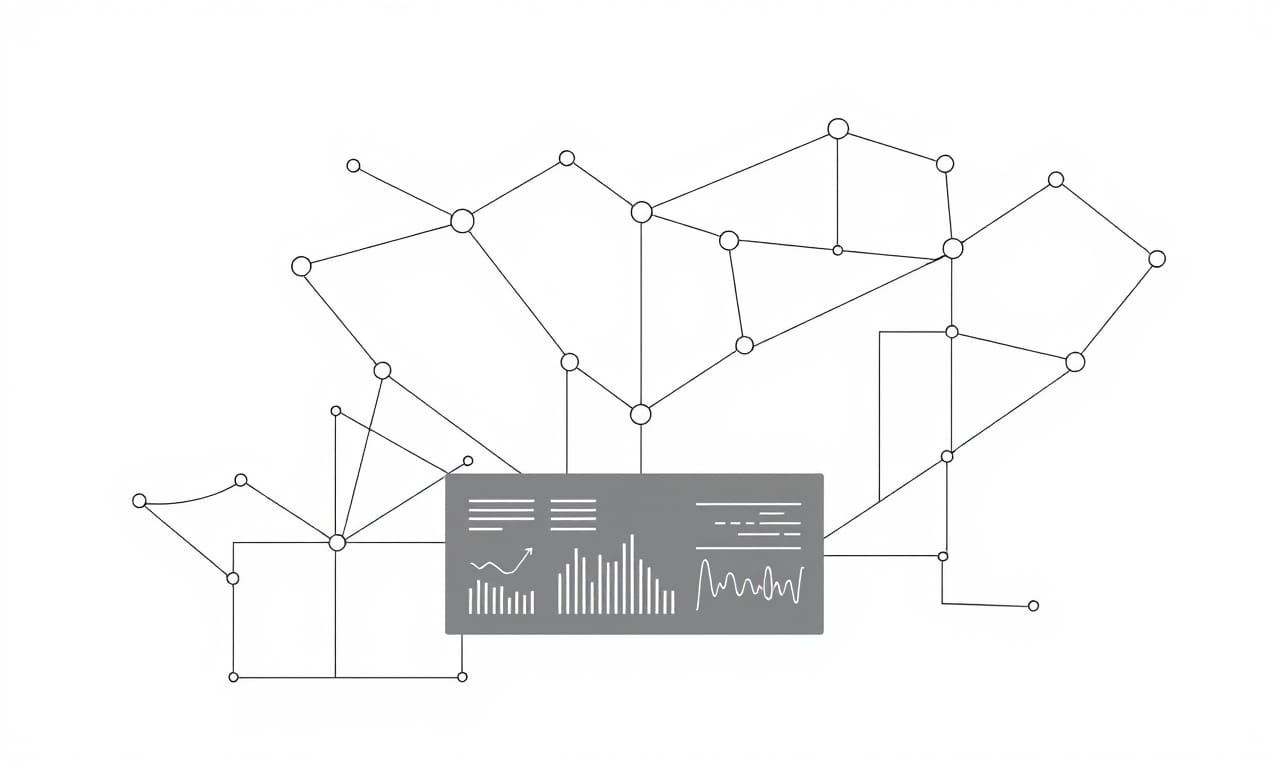 Data science visualization illustration